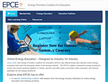 Tablet Screenshot of epceonline.org
